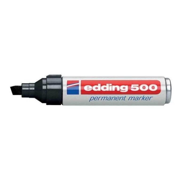Permanentmarker Edding 500 Schwarz 10 Stück