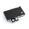Water block BitsPower Classic VGA BP-VG3070FE — 125×171,4×28,4 mm, 3‑pin RGB, schwarz/silber/transparent