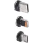 Drahtverbinder ShiverPeaks BS14-19003 USB Micro-B USB-C 8-Pin Schwarz Silber