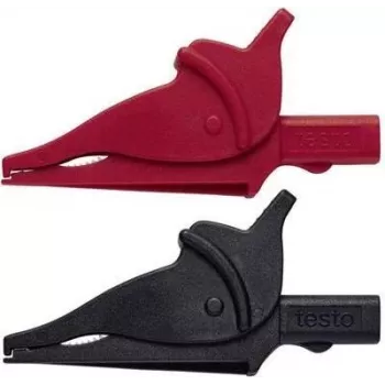 testo Krokodilklemmen-Set Sicherheits-Krokodilklemmen (0590 0008)