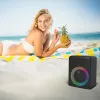 Tragbarer Lautsprecher Tellur Bluetooth Speaker Buzz, Schwarz