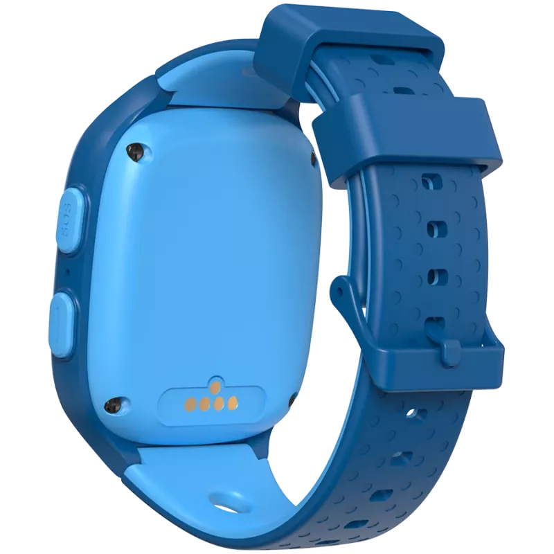 Canyon Kinderuhr ZEFIR KW-49 E-SIM 4G GPS WiFi Video Musik Spiele Englisch lernen, Blau
