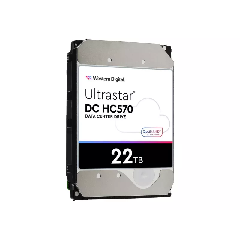 3,5 Zoll SAS HDD Western Digital Ultrastar DH HC570 22 TB, 12 Gbit/s, 7200 U/min, 512 MB Cache