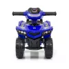 Rutschfahrzeug Milly Mally Ride-on Monster Navy — Kinder-Sitz-Rutschfahrzeug, niedrige Sitzhöhe