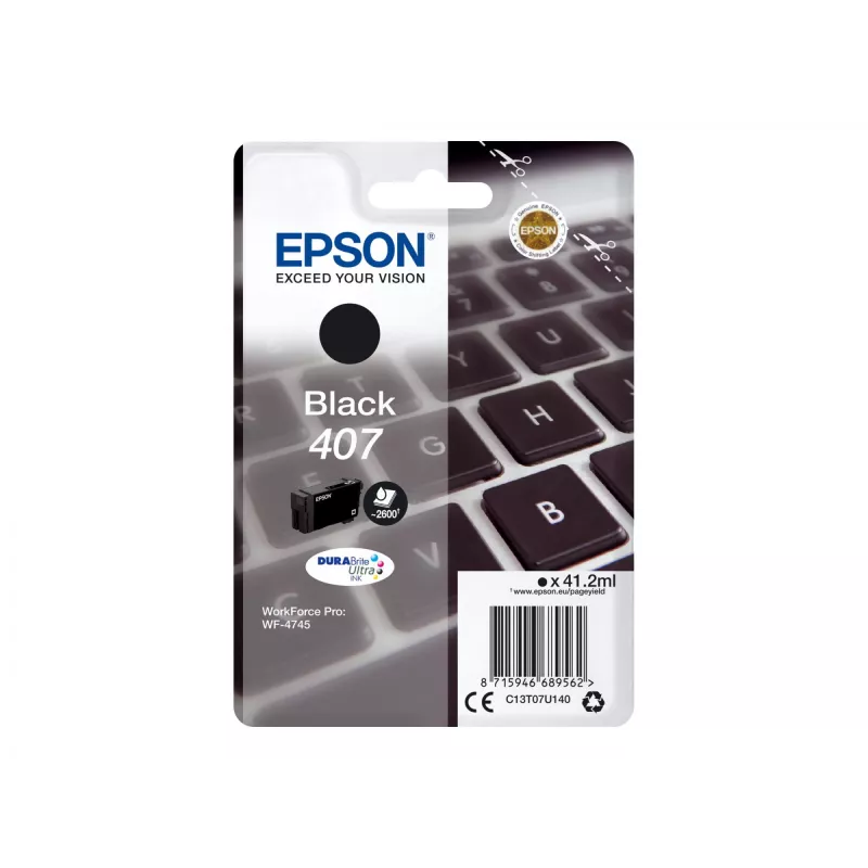 Epson WF-4745 Tintenpatrone 1 Stück Original High (XL) Yield Schwarz