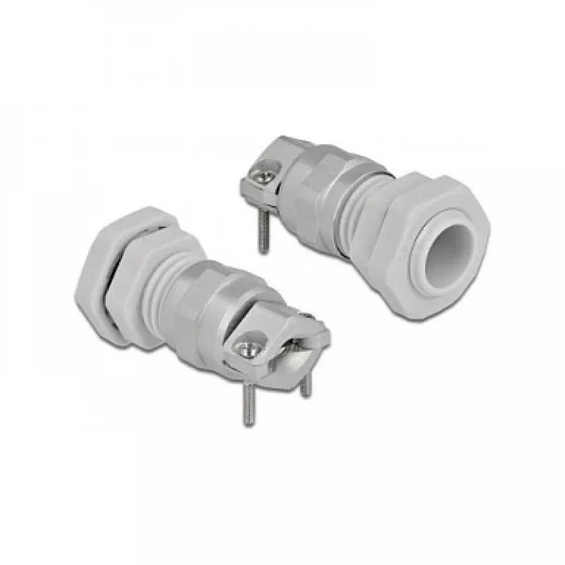 Kabelverschraubung DeLOCK 60352 Grau Metall Kunststoff
