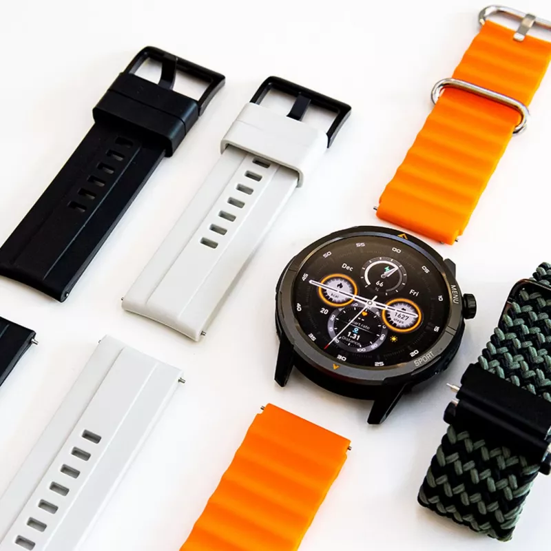 Smartwatch AGM Legion 3,63 cm AMOLED Schwarz