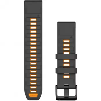 Band Garmin QuickFit 010-13392-05 Grafit Orange