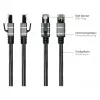 Good Connections Ethernet-Kabel USB-C RJ45, Anthrazit, 0,5 m
