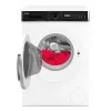 Freistehende Waschmaschine AMICA WA3S712BLiSHB, 7 kg, 1200 U/min, 2100 W, LED-Anzeige, schwarze Tür