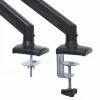 Tischhalterung für Monitor LED/LCD 13-27 ART UM-115 Gasfeder 2-6,5 kg Schwarz