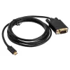 Kabel-Adapter USB Typ-C VGA Akasa AK-CBCA17-18BK