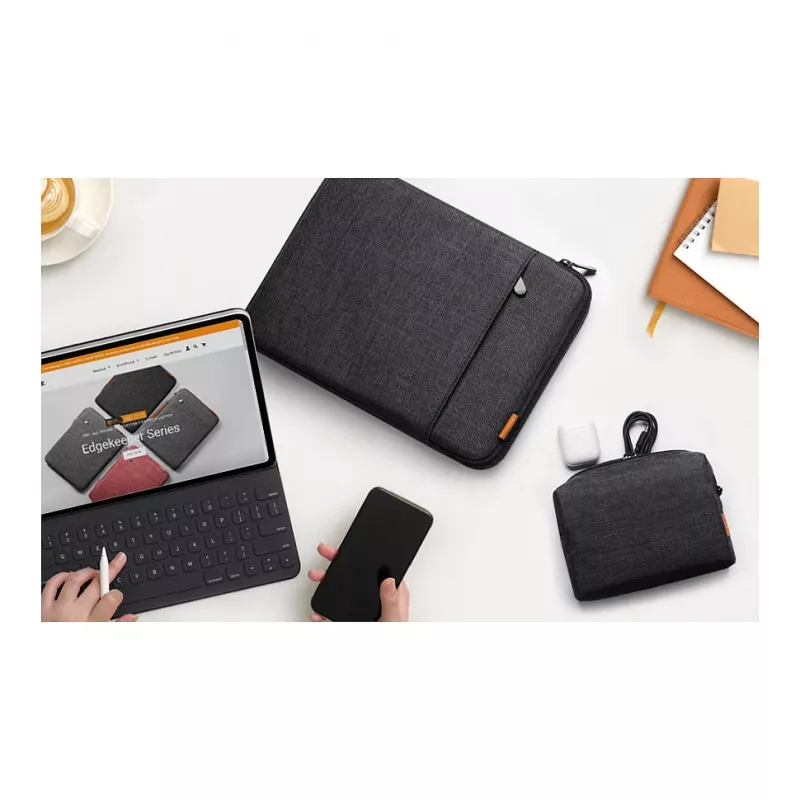 Sleeve Case Inateck LB01006 für 33 cm (13 Zoll) Geräte, Schwarz/Grau