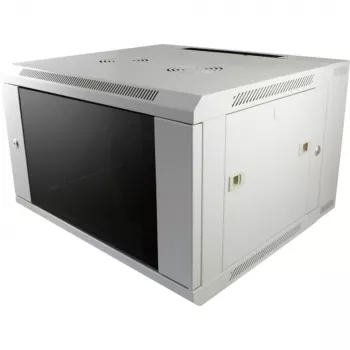 Rack-Schrank ALLNET SMB6612 Grau 33 kg, Server-/Netzwerkgehäuse, kompakter Standschrank