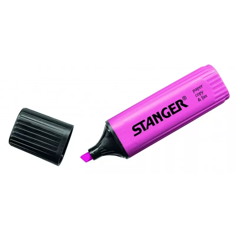 STANGER Textmarker, 1-5 mm, pink, 1 Stk. 180004000