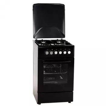 MPM MPM-56-KGM-12B Gas-/Elektroherd Schwarz