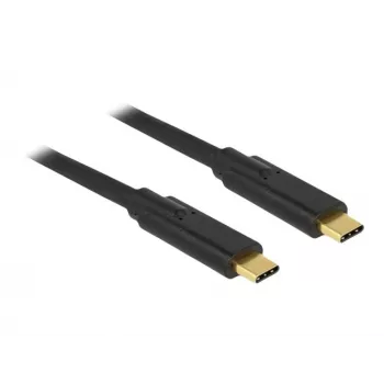 USB-Kabel DeLOCK 85527 USB 3.2 Gen 1 2 m USB C Schwarz