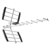 Richtantenne LIBOX LB1600 16-Element passiv DVB-T, UHF 470–790 MHz, VHF 174–230 MHz, 18 dB Gewinn, LTE-Filter