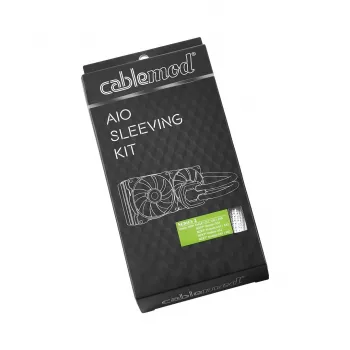 Cablemod CM-ASK-S2KW-R AIO - Auto-Kabelhülsen-Set (Series 2), Farbe Schwarz-Weiß