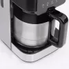 Caso | Kaffeemaschine mit zwei Isolierkannen | Taste & Style Duo Thermo | Filterkaffeemaschine | 800 W | Schwarz/Edelstahl