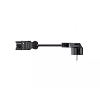 Netzkabel Bachmann 375.075 Schwarz 2 m