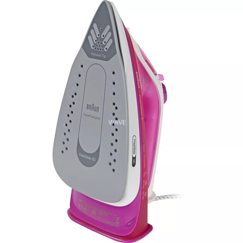 Braun FreeStyle 3 FI 3124 Dampfbügeleisen Keramiksohle 2400 W Lila
