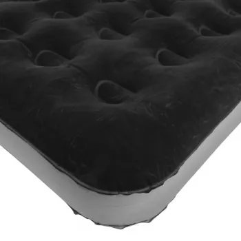 Aufblasbare Doppel-Luftmatratze Outwell Clasic Double – Zweipersonen-Luftbett, schwarz-grau