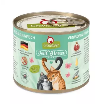 GRANATAPET DeliCATessen Wild und Thunfisch - Nassfutter für Katzen - 200g