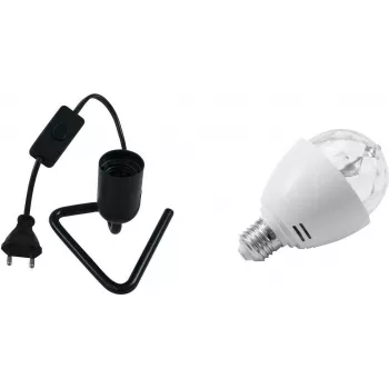 EUROLITE LED Set BC-1 RGB Dreiecksockel, schwarz — LED-Beleuchtungsset mit RGB-Steuerung