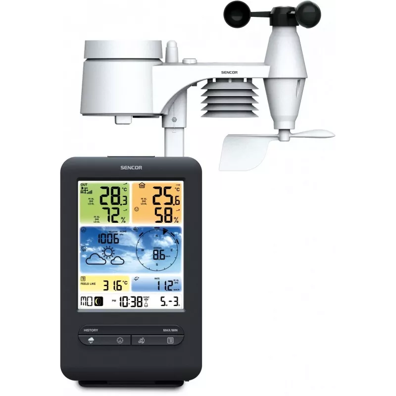 SENCOR Ladestation Pogodowa SWS 9898