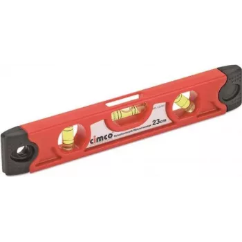 Wasserwaage Cimco 211540 0,23 m Schwarz Rot