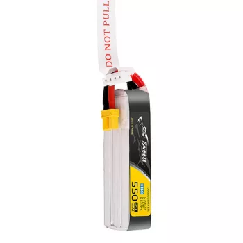 Tattu 3s 550mAh 95C 11.4V HV Lipo Akku mit XT30 Stecker Long-Pack Verbinder