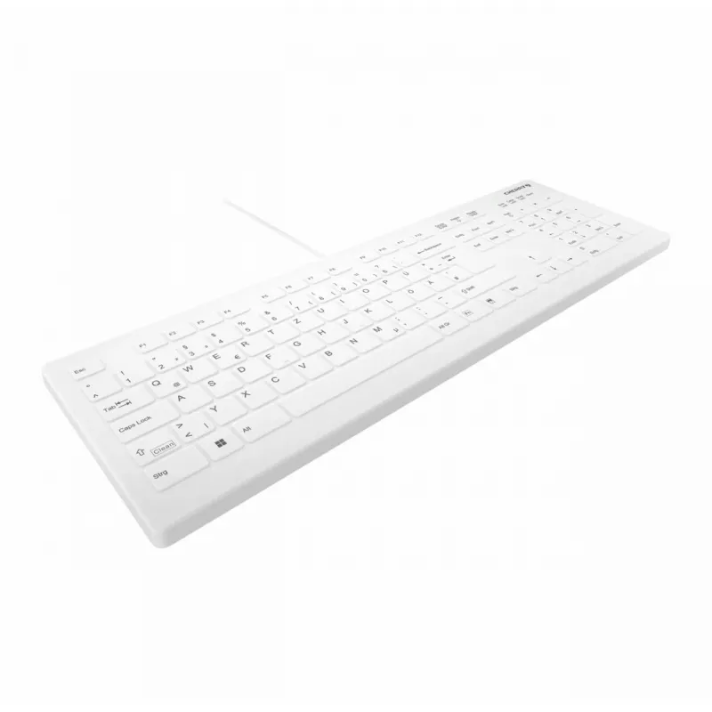 Contour Design Active Key Contour QuickClean Medizinische Tastatur IP68 Full-Size Kabelgebunden Weiß DE C8112