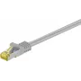 Wentronic goobay - Patch-Kabel - RJ-45 (M) auf RJ-45 (M) - 20,0 m - SFTP, PiMF - Cat.7 Rohkabel - halogenfrei, vergossen - Grau (83632)