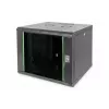 DIGITUS Professional Unique DN-19 09U-6/6-SW - Schrank - Netzwerkschrank - geeignet für Wandmontage - Schwarz, RAL 9005 - 9U - 48,3 cm (19) (DN-19 09U-6/6-SW)