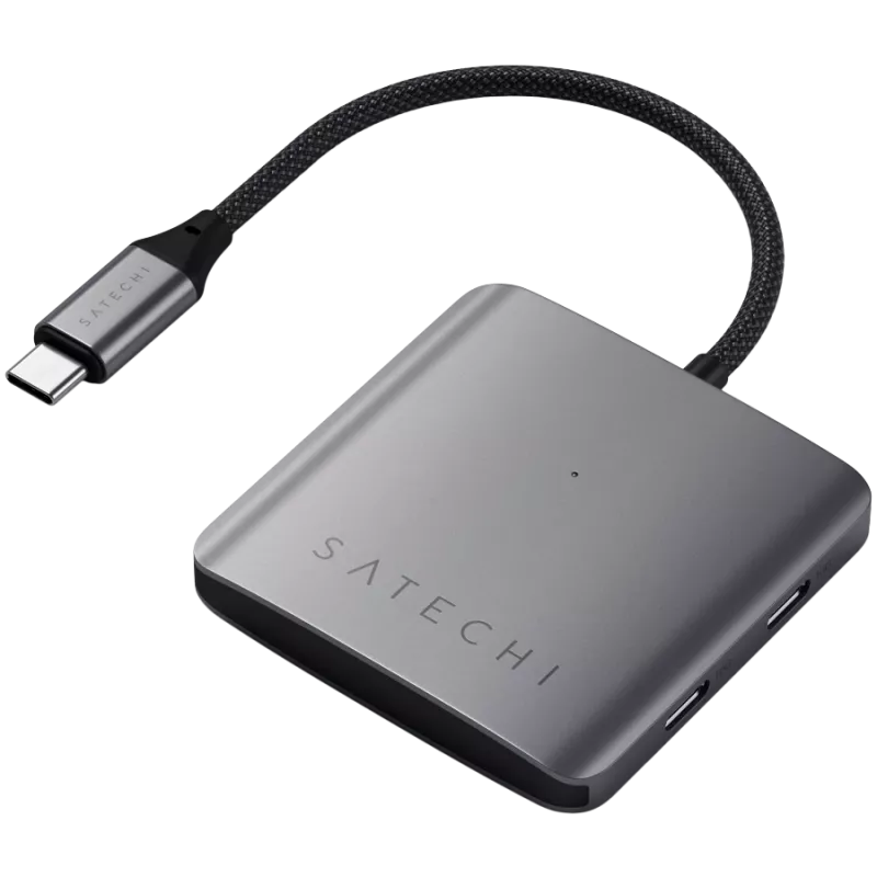 Satechi Hub mit Power Delivery, 4 x USB-C 3.2