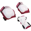Biomechanisches Protektoren-Set Comfort (Pink/Weiß, Größe M)