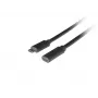 USB-C-auf-USB-C-Kabel LANBERG CA-USBE-20CC-0005-BK, USB 3.2 Gen 1 (5 Gbit/s), 0,5 m, schwarz