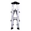 Step stool Krause 126030 — aluminium 3-step, 65 cm max height, 6.1 kg, 500 mm width