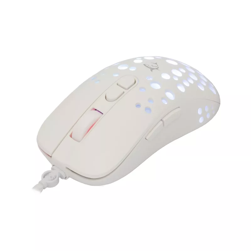 Maus White Shark GM-9004 Tristan-2 White RGB USB