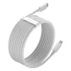 Baseus Simple Wisdom Datenkabel-Kit USB-C auf Lightning PD 20W (2 Stück/Set) 1,5m Weiß