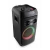Party-Lautsprecher JVC XS-EP514B — Stereo tragbarer Lautsprecher, 150W RMS, Bluetooth 5.0, TWS, 4000mAh Batterie, Karaoke, FM, schwarz