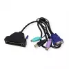 VALUE 19 Zoll LCD-KVM-Konsole. 19 Zoll. VGA. USB+PS/2. UK