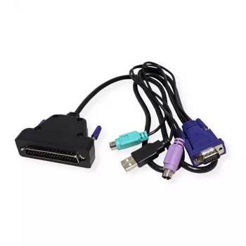 VALUE 19 Zoll LCD-KVM-Konsole. 19 Zoll. VGA. USB+PS/2. UK