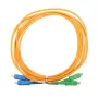Glasfaserkabel Extralink EX.14862 20 m FTTH G.652D SC–SC Vollduplex gelb