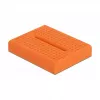 Breadboard DELOCK 18319, Kunststoff-Prototyping-Board, orange, 36×46×10 mm