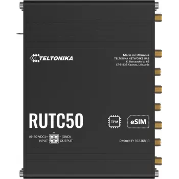 TELTONIKA NETWORKS RUTC50 V2 eSIM 5G/4G/LTE/3G WiFi 6 Router