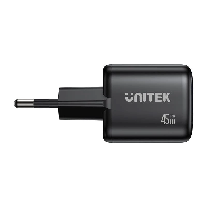 Unitek Wandladegerät 2x GaN 45W — 2× USB‑C PD 3.0 und QC Schnellladung
