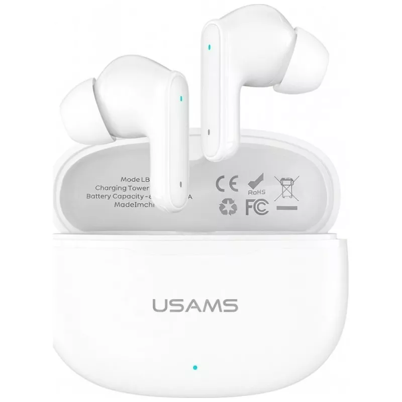 Bluetooth-Kopfhörer 6.0 E05 TWS weiß