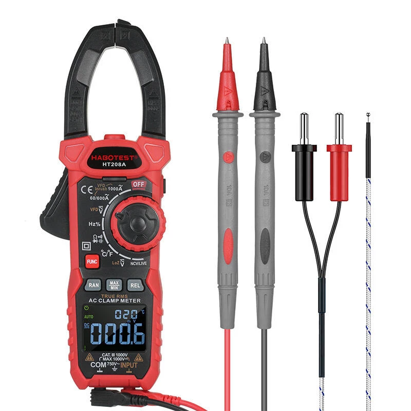 Digitales Zangenmultimeter Habotest HT208D